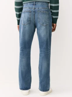 Blauw/grijs - Klassieke stretchy jeans