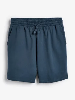 Blauw/grijs - Loopback Soft Touch 2 Pack Jogger Shorts
