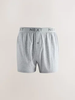 Blauw/grijs - Losse Boxer 5 set