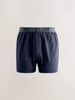 Blauw/grijs - Losse Boxer 5 set