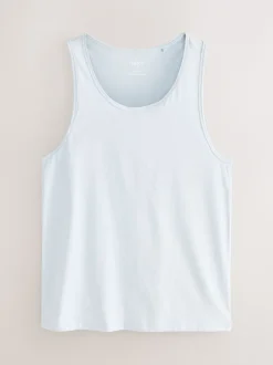 Blauw/grijs - Set van 5 100% katoenen hemden met laagjes