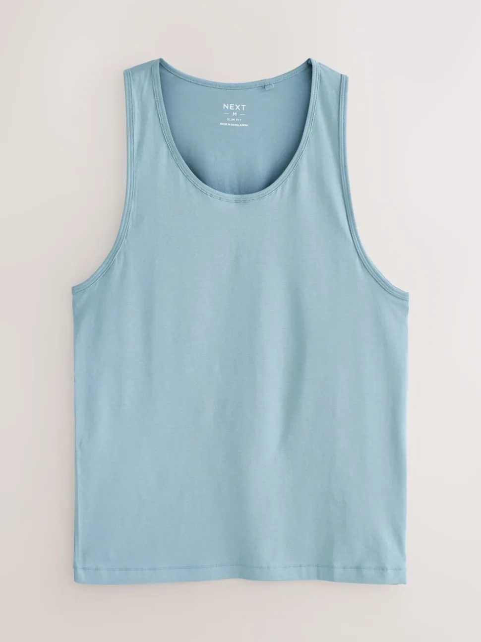 Blauw/grijs - Set van 5 100% katoenen hemden met laagjes