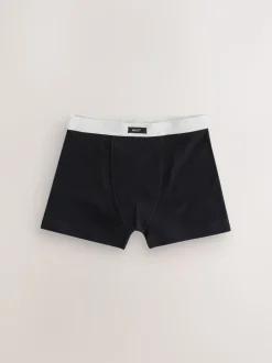 Blauw/grijs - Set van 10 boxershorts met zachte tailleband (2-16 jr)