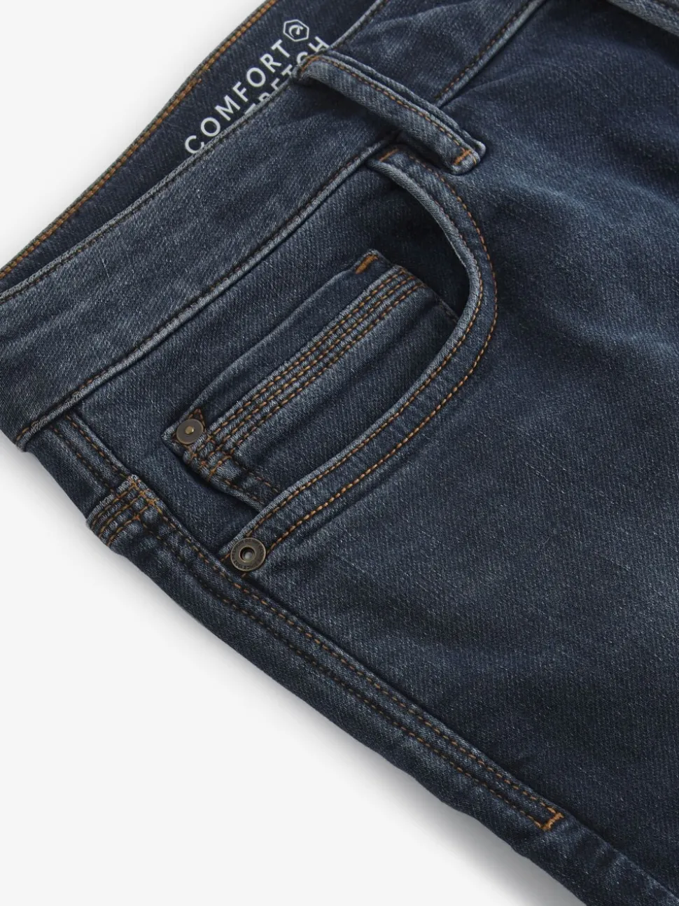 Blauwgrijs vintage - Slim Fit - Comfortabele stretchjeans
