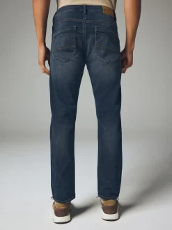 Blauwgrijs vintage - Slim Fit - Comfortabele stretchjeans