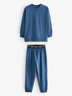 Blauw/grijs/antracietkleurig - Pyjama met korte pijpen 3 stuks (3-16jaar) (3-16jaar)