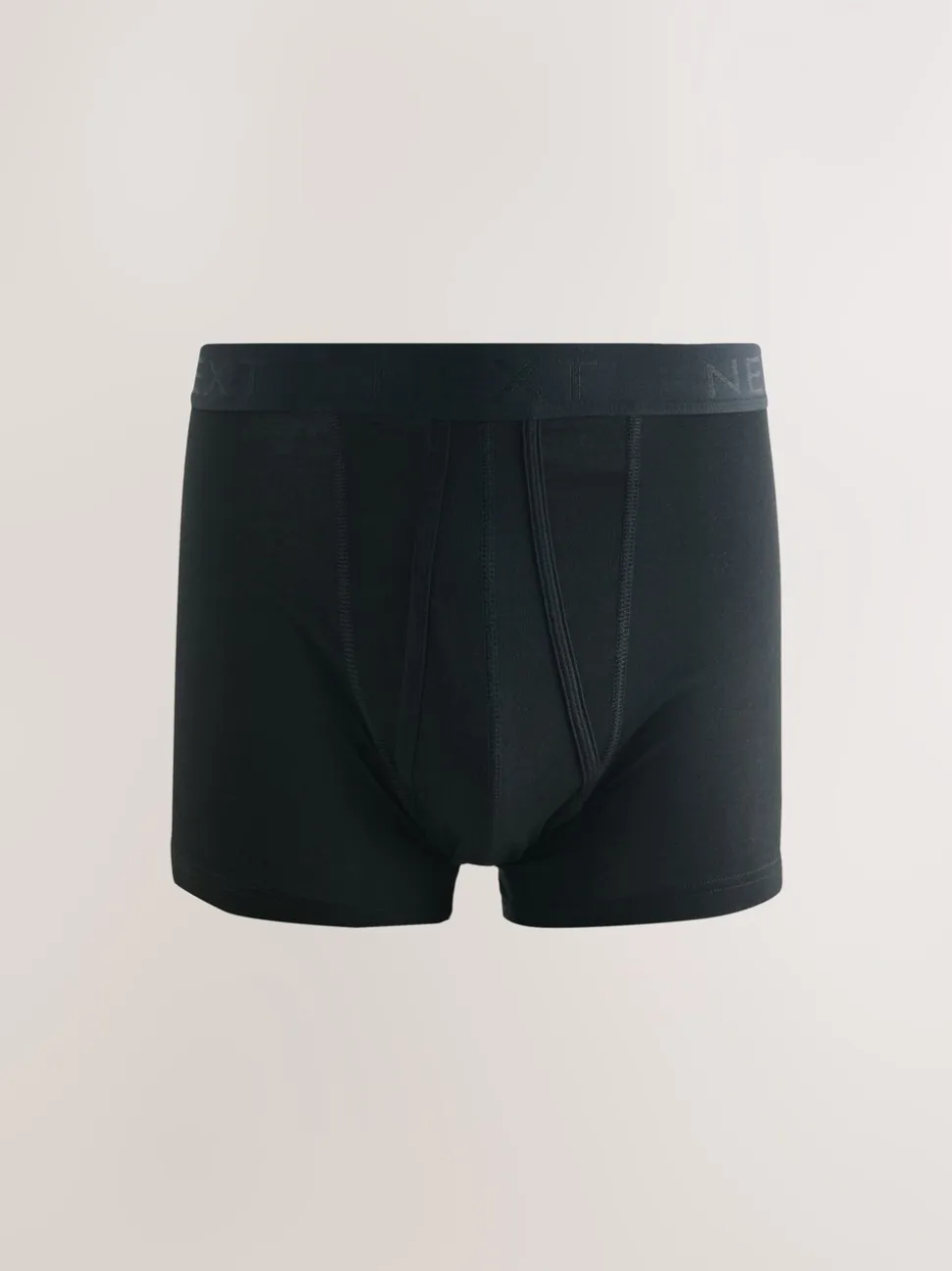 Blauw/grijs/ecru/rood/zwart - Verpakking van 5 - Boxershorts met A-voorkant