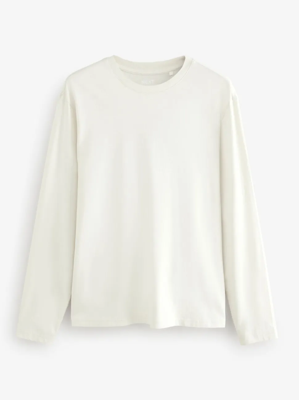 Blauw/grijs/neutraal - Normale Pasvorm - verpakking van 5 regular-fit T-shirts met lange mouwen van 100% katoen