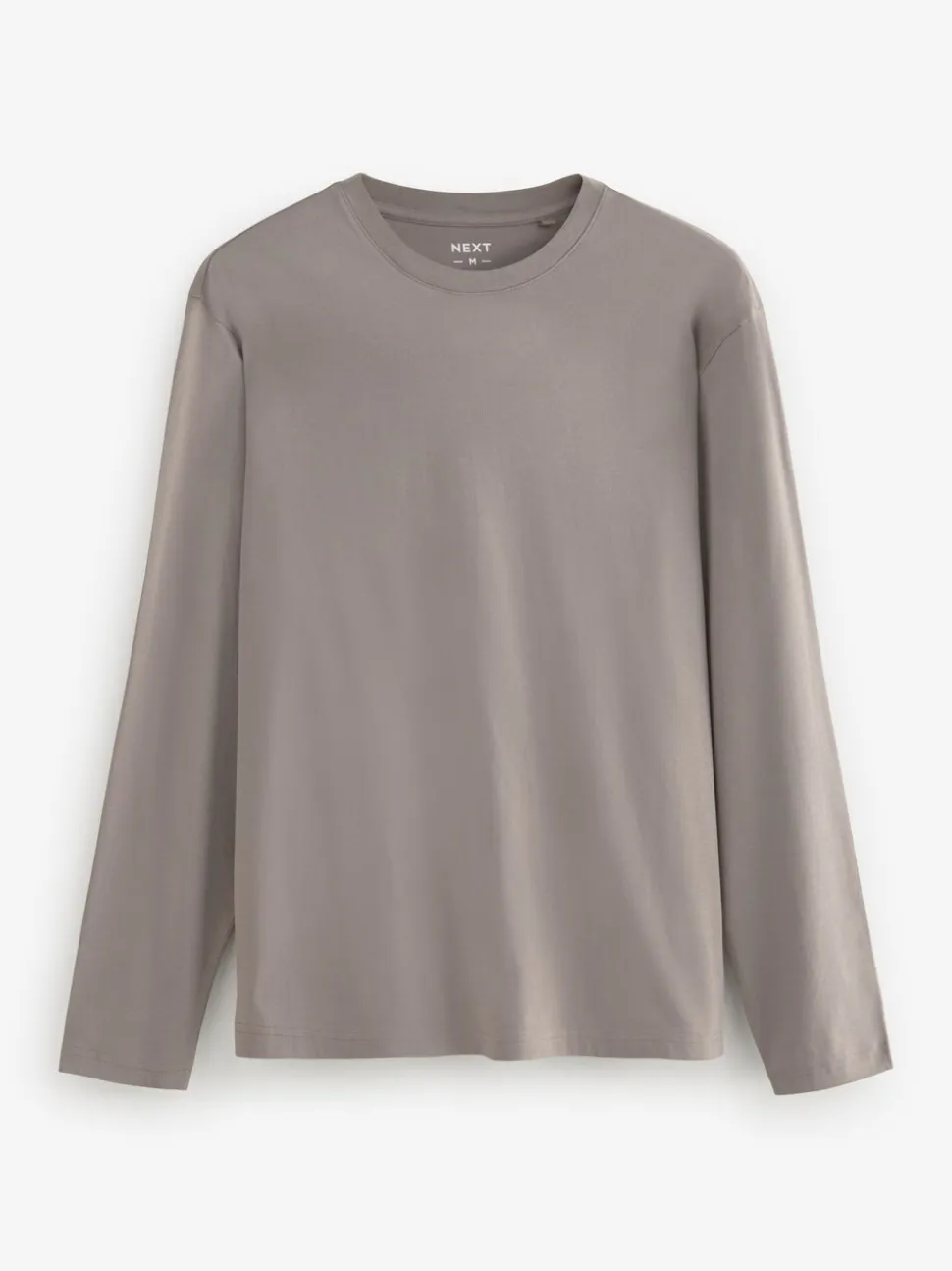 Blauw/grijs/neutraal - Normale Pasvorm - verpakking van 5 regular-fit T-shirts met lange mouwen van 100% katoen