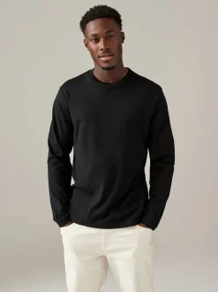 Blauw/grijs/neutraal - Normale Pasvorm - verpakking van 5 regular-fit T-shirts met lange mouwen van 100% katoen