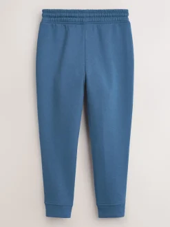 Blauw/grijs/zwart - Basic joggingbroeken, set van 5 (3-16jaar)