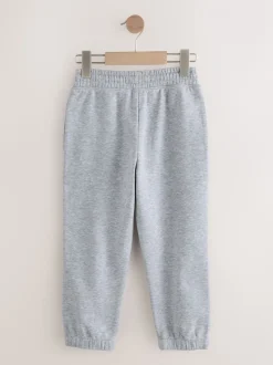 Blauw/grijs/zwart - Basic joggingbroeken, set van 5 (3-16jaar)