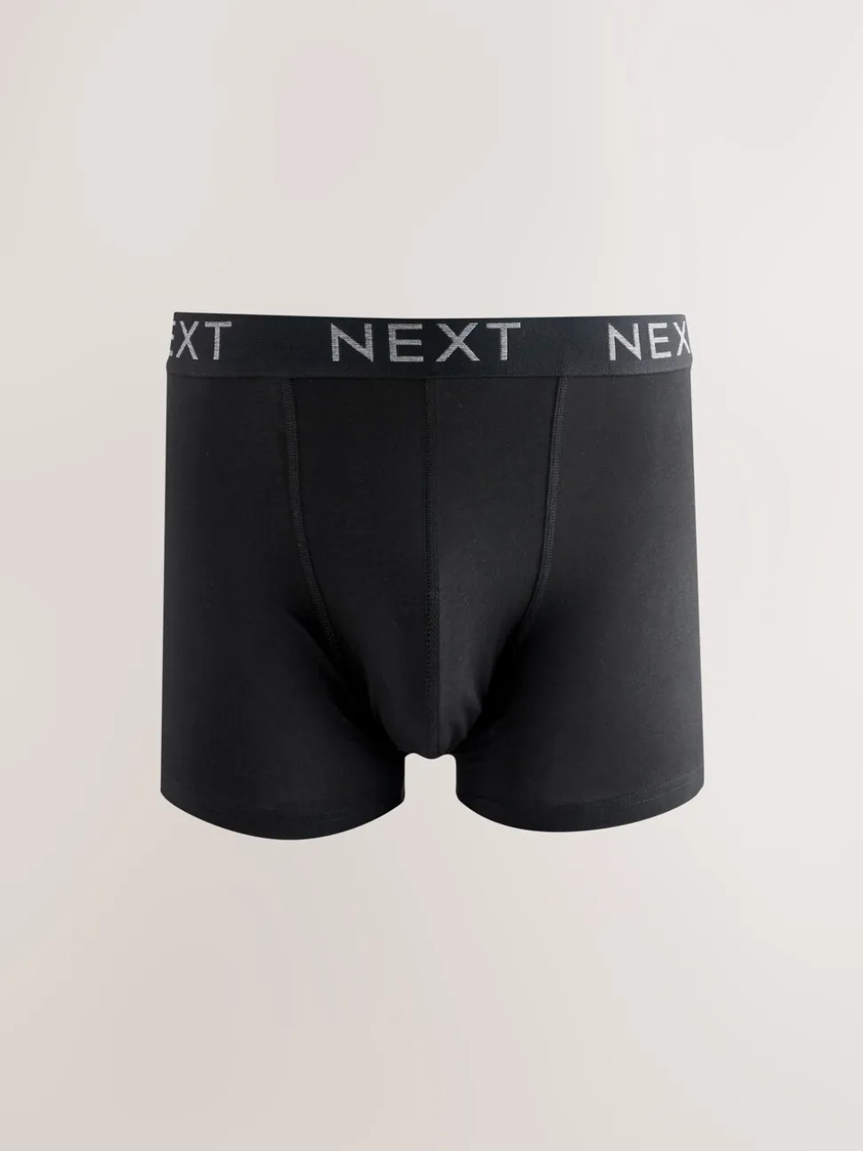 Blauw/grijs/zwart - Katoenrijke trunk boxershorts verpakking van 10