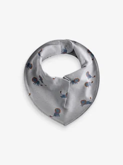Blauwgroen - 5 Pack Dribble Baby 100% Cotton Bibs