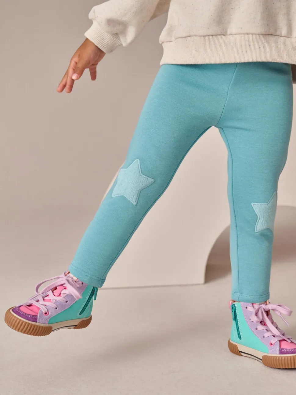 Blauwgroen - Legging (3 mnd-7 jr)