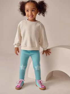 Blauwgroen - Legging (3 mnd-7 jr)