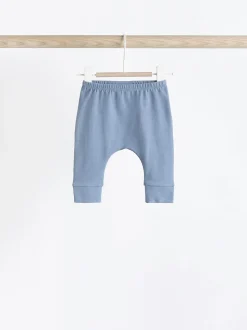 Blauwgroen - Verpakking van 4 babyleggings (0 mnd -3 jr)