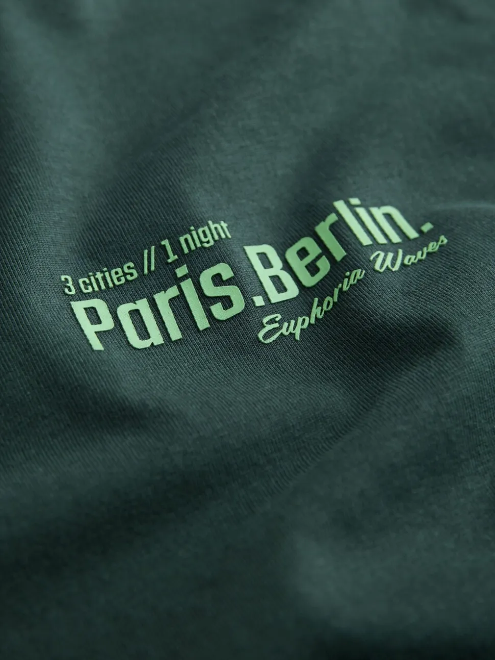 Blauw/Groen/Kiezelkleurig - Relaxed Fit Long Sleeve Graphic Multipack T-Shirt