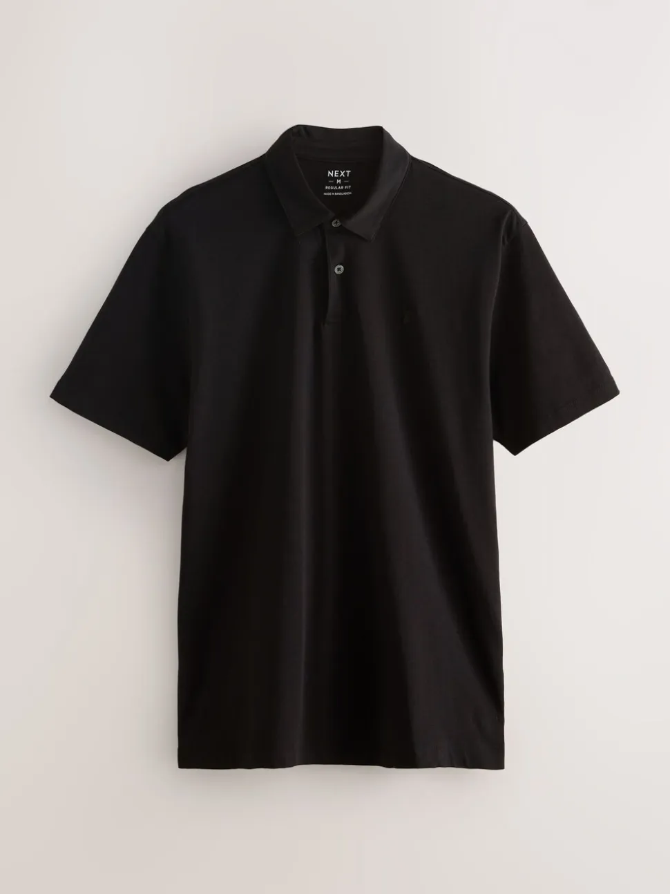 Blauwgroen/Zwart/Roest Rood - Set van 3 jersey poloshirts met korte mouwen