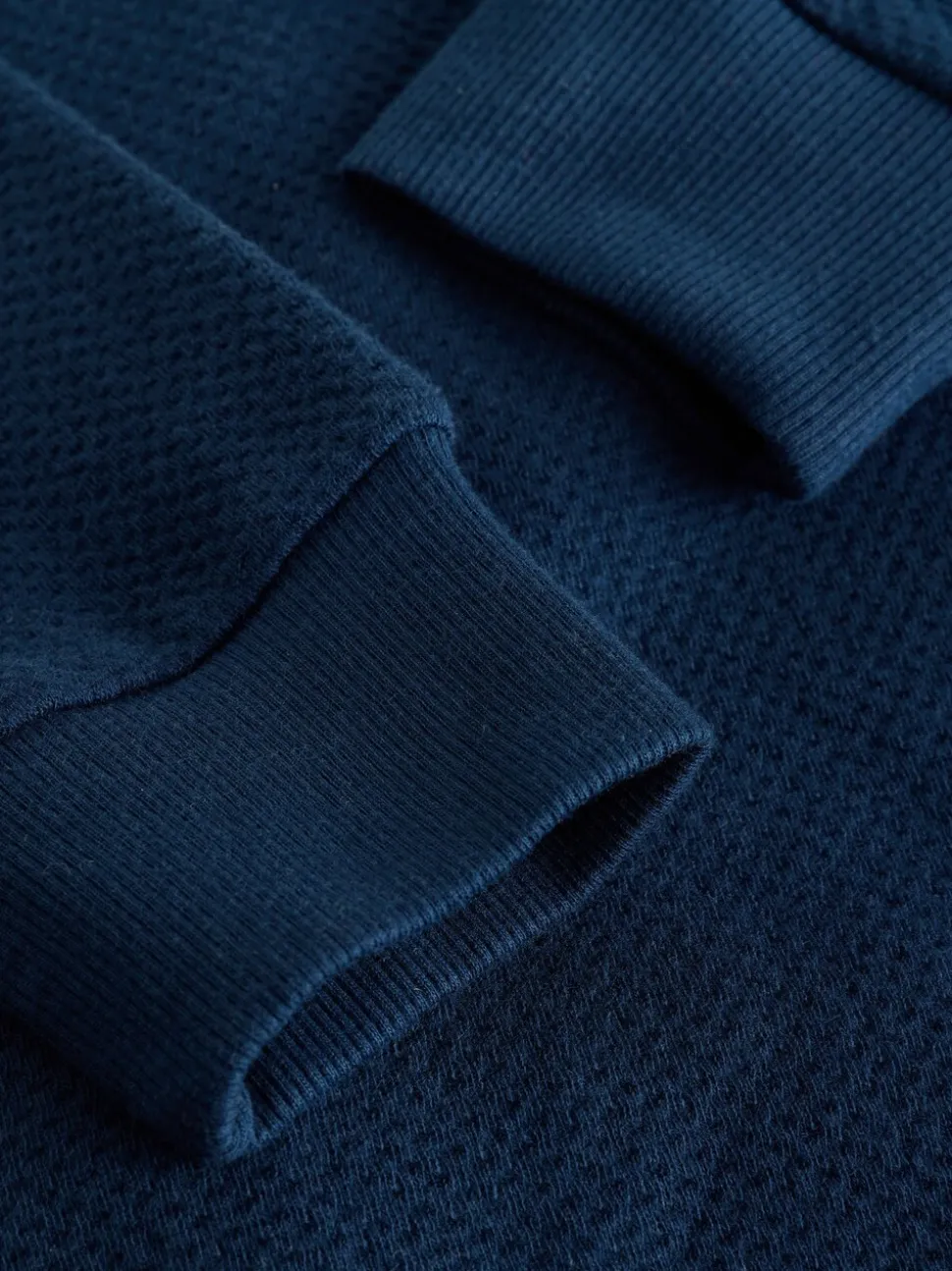 Blauw/marine - Enkele geweven pyjama (3 - 16 jr)