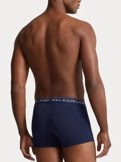 Blauw/marine - Polo Ralph Lauren verpakking van 3 stretchy katoenen boxershorts