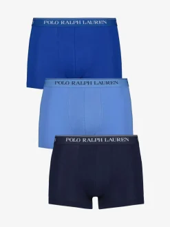 Blauw/marine - Polo Ralph Lauren verpakking van 3 stretchy katoenen boxershorts