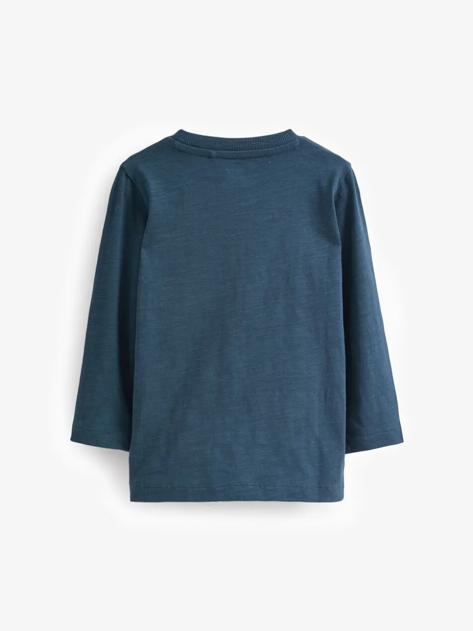 Blauw/marine - Set van 5 T-shirts met lange mouwen (3 mnd-7 jr)