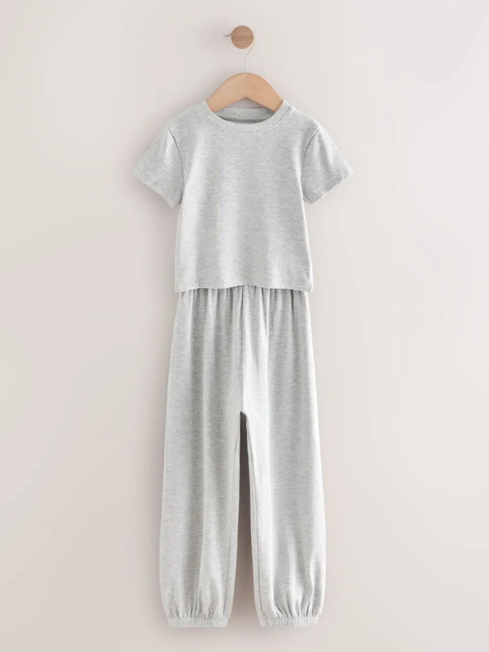 Blauw/Naturel Strepen Beer - Verpakking van 3 pyjama's met joggingbroek (3-16 jr)