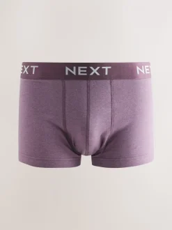 Blauw/neutraal - Set van 5 hipster-boxershorts
