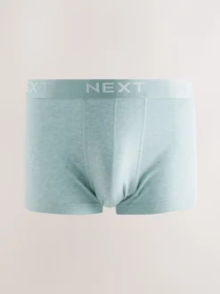 Blauw/neutraal - Set van 5 hipster-boxershorts