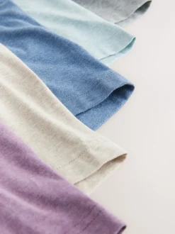 Blauw/neutraal - Set van 5 hipster-boxershorts
