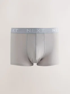 Blauw/paars/rood - Hipster boxers van katoenrijke mix