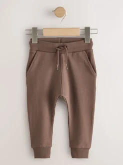 Blauw/Roestoranje/Kakigroen - Verpakking van 5 joggingbroeken (3mnd-7jr)