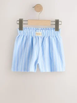 blauw/roze - Set van 4 shorts (3 mnd-7 jr)