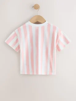 blauw/roze - T-Shirts 4 Pack (3mths-7yrs)