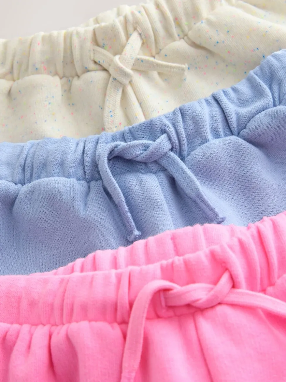 Blauw/Roze/Beige - Set van 3 shorts (3mnd-7jr)