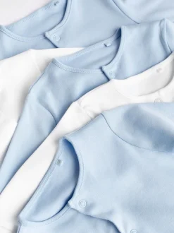 Blauw/wit - Babypyjama's (0-2 jr)