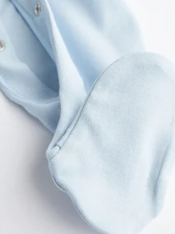 Blauw/wit - Babypyjama's (0-2 jr)