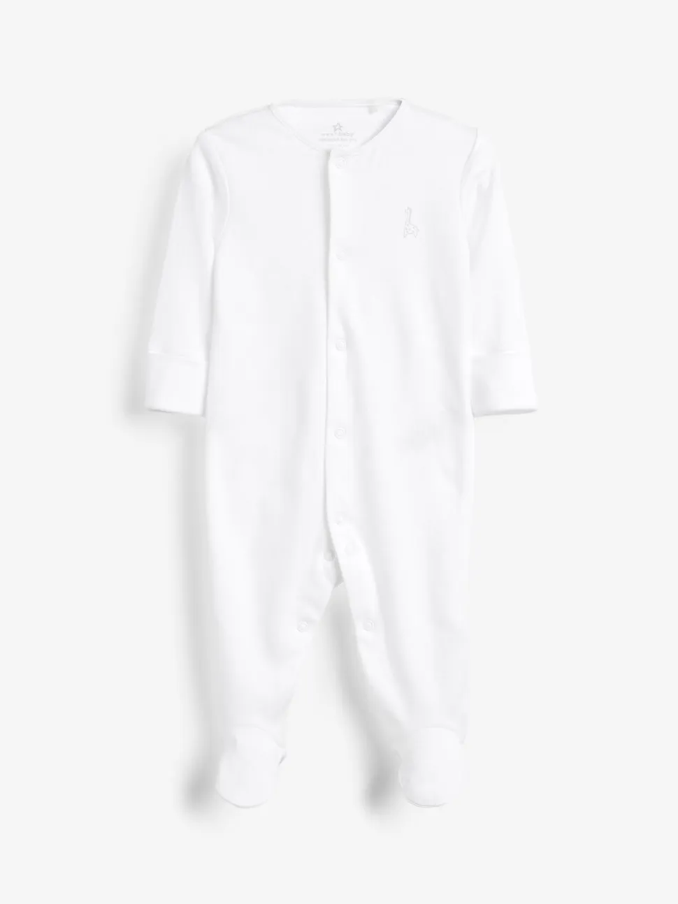 Blauw/wit - Babypyjama's (0-2 jr)