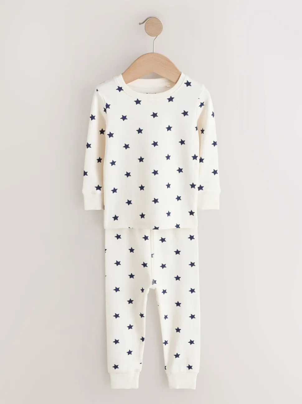 Blauw/wit - Slim Snuggle Fit Pyjamas 3 Pack (9mths-10yrs)