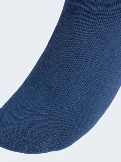 Blauw/Zwart - adidas originals 3 -Stripe High Crew Socks 3 Pack