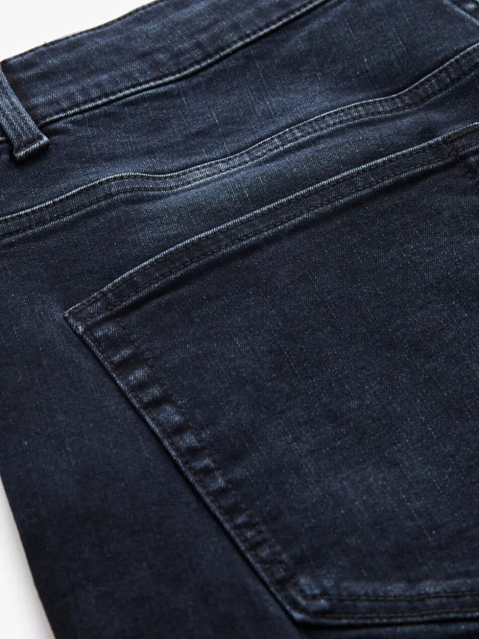 Blauw-zwart - Enkele - Slim fit klassieke stretchy jeans