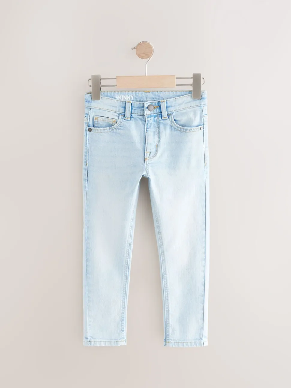 Bleach wash - Stretchjeans (3-17jr)