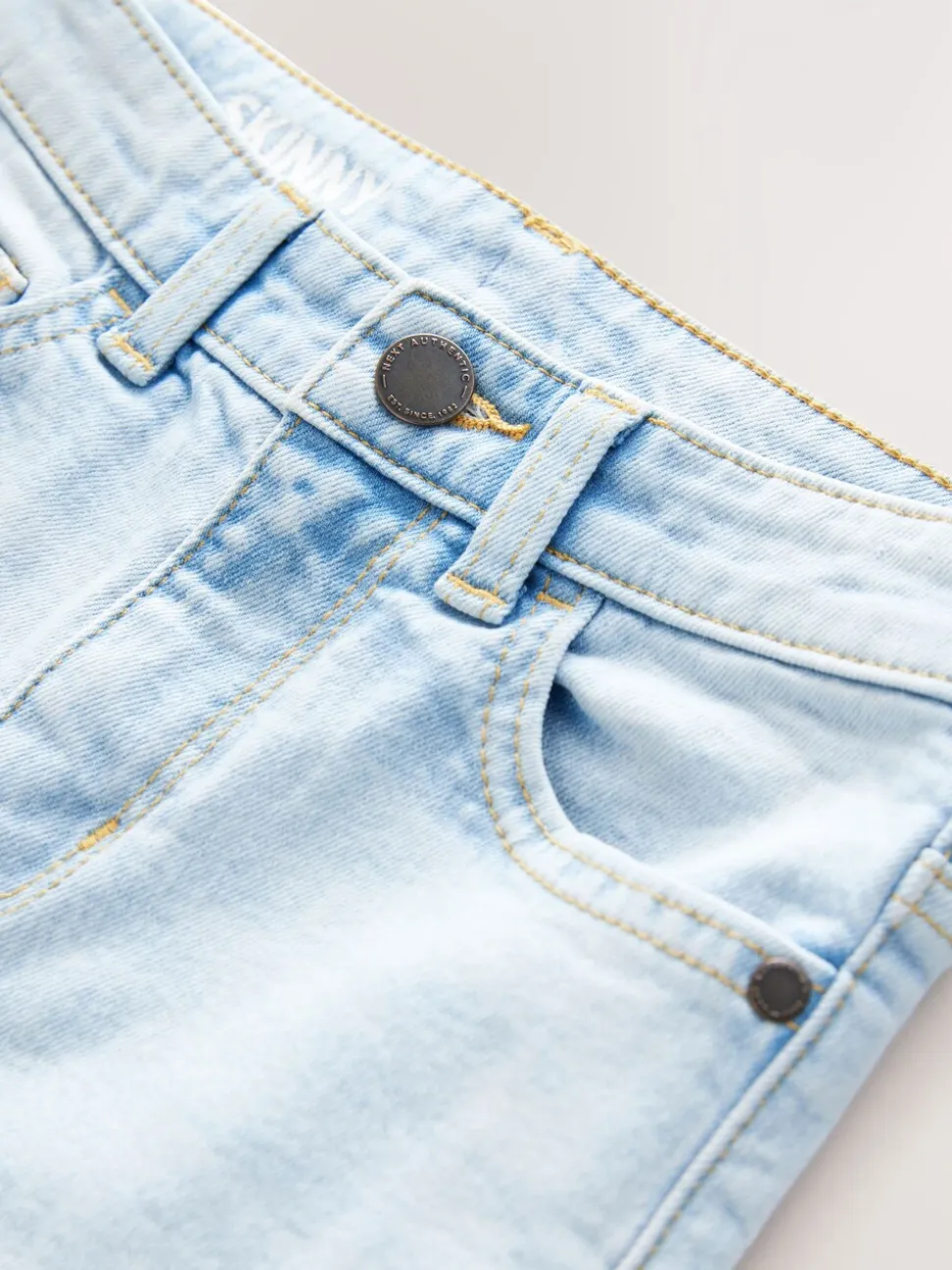 Bleach wash - Stretchjeans (3-17jr)