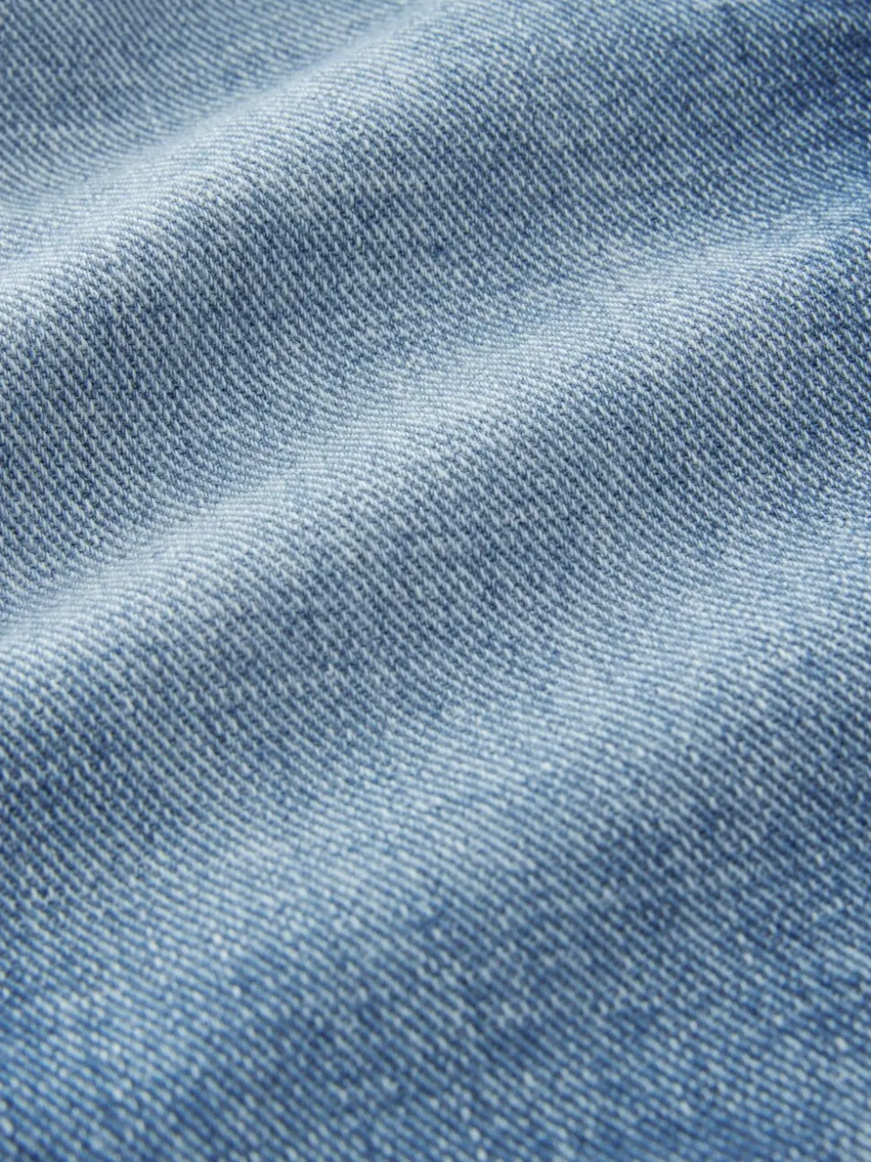 Bleek/middenblauw - Bermuda denim shorts met elastische taille verpakking van 2 (3 - 16 jr)