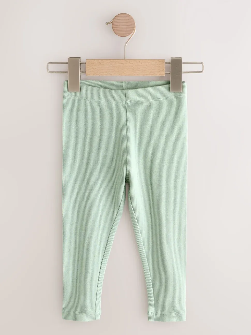 Bloemenmotief - Verpakking van 5 geribbelde Leggings (3mnd -7jr)