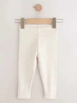 Bloemenmotief - Verpakking van 5 geribbelde Leggings (3mnd -7jr)