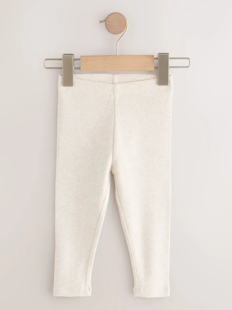 Bloemenmotief - Verpakking van 5 geribbelde Leggings (3mnd -7jr)