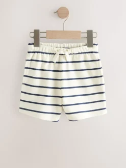 Blue And Striped - Set van 3 shorts met textuur (3mnd-7jr)