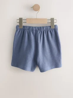 Blue And Striped - Set van 3 shorts met textuur (3mnd-7jr)